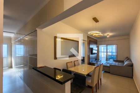 Sala de apartamento para alugar com 3 quartos, 98m² em Aviação, Praia Grande