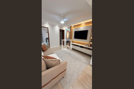 Sala  de apartamento à venda com 2 quartos, 65m² em Jaguaribe, Osasco