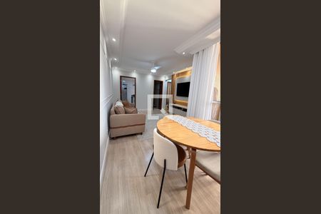 Sala  de apartamento à venda com 2 quartos, 65m² em Jaguaribe, Osasco