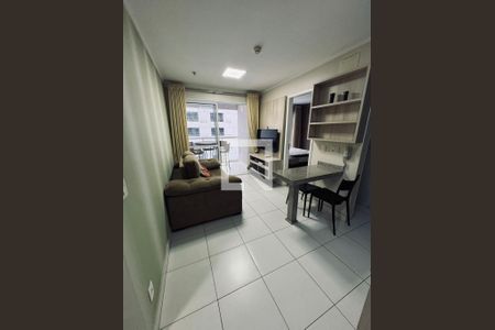 Sala de apartamento para alugar com 1 quarto, 41m² em Jardim Goiás, Goiânia