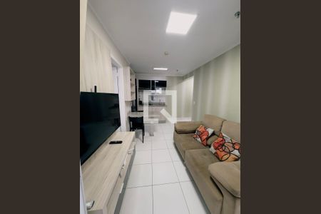 Sala de apartamento para alugar com 1 quarto, 41m² em Jardim Goiás, Goiânia