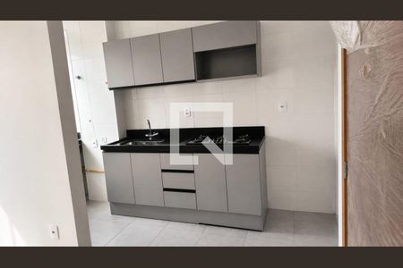 Cozinha de apartamento para alugar com 2 quartos, 44m² em Setor Faicalville, Goiânia