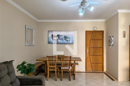 Sala de apartamento para alugar com 3 quartos, 107m² em Aviação, Praia Grande