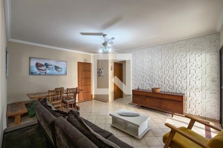 Sala de apartamento para alugar com 3 quartos, 107m² em Aviação, Praia Grande