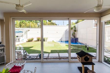 Vista da Sala de casa de condomínio à venda com 4 quartos, 570m² em Alphaville Residencial Dois, Barueri