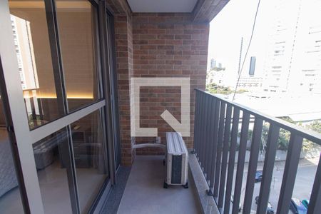 Varanda de kitnet/studio para alugar com 0 quarto, 28m² em Jardim Vila Mariana, São Paulo