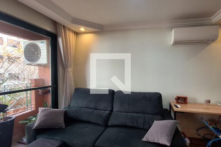 Sala  de apartamento à venda com 3 quartos, 79m² em Jardim Bela Vista, Santo André