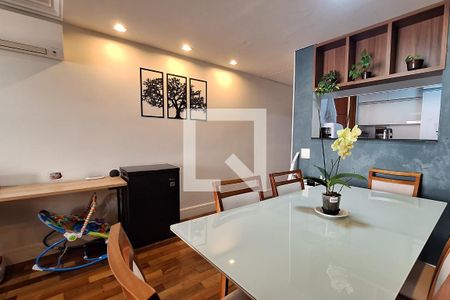Sala de Jantar de apartamento à venda com 3 quartos, 79m² em Jardim Bela Vista, Santo André