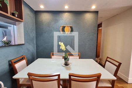 Sala de Jantar de apartamento à venda com 3 quartos, 79m² em Jardim Bela Vista, Santo André