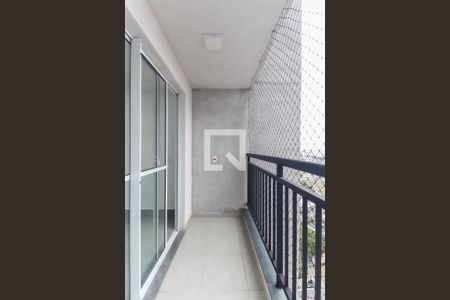 Varanda da Sala de apartamento para alugar com 2 quartos, 38m² em Vila Progresso (zona Leste), São Paulo