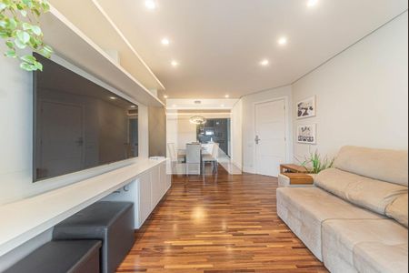 Sala de apartamento para alugar com 3 quartos, 95m² em Chácara Santo Antônio (zona Sul), São Paulo