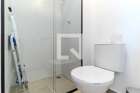 Banheiro de kitnet/studio para alugar com 1 quarto, 25m² em Campos Elíseos, São Paulo