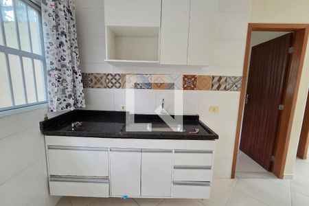 Cozinha de casa de condomínio para alugar com 2 quartos, 41m² em Cidade das Crianças, Praia Grande