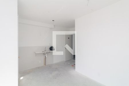 Sala/Cozinha de apartamento para alugar com 2 quartos, 38m² em Vila Campanela, São Paulo