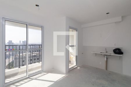 Sala/Cozinha de apartamento para alugar com 2 quartos, 38m² em Vila Campanela, São Paulo
