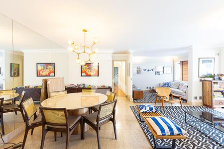 Sala de apartamento para alugar com 3 quartos, 149m² em Moema, São Paulo