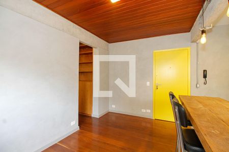Sala e Cozinha de apartamento para alugar com 1 quarto, 35m² em Pinheiros, São Paulo