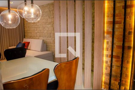 Sala de Jantar de apartamento para alugar com 2 quartos, 55m² em Jardim Goiás, Goiânia