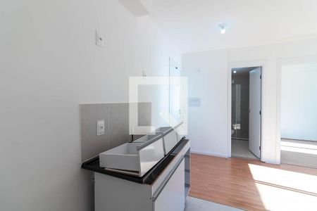 Cozinha de apartamento para alugar com 2 quartos, 35m² em Santana, São Paulo