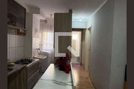 Cozinha de apartamento à venda com 2 quartos, 49m² em Jardim Promeca, Várzea Paulista