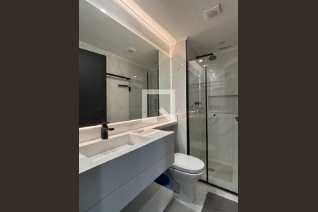 Banheiro de apartamento à venda com 1 quarto, 33m² em Vila Olímpia, São Paulo