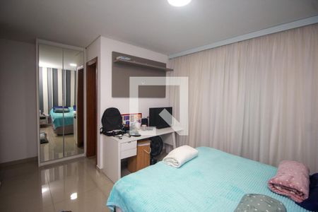 Suíte de apartamento à venda com 2 quartos, 162m² em Vila Valparaíso, Santo André