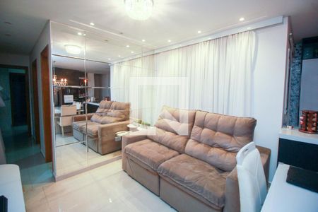 Sala de apartamento à venda com 2 quartos, 162m² em Vila Valparaíso, Santo André