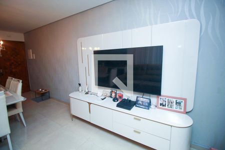 Sala de apartamento à venda com 2 quartos, 162m² em Vila Valparaíso, Santo André