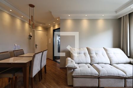 Sala de apartamento à venda com 3 quartos, 60m² em Parque Marajoara, Santo André