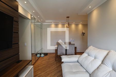 Sala de apartamento à venda com 3 quartos, 60m² em Parque Marajoara, Santo André