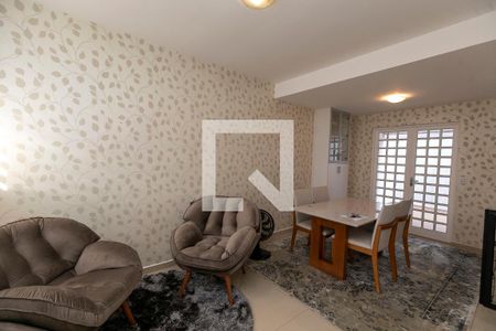 SALA DOIS AMBIENTES de casa de condomínio para alugar com 3 quartos, 102m² em Fazenda Santa Cândida, Campinas