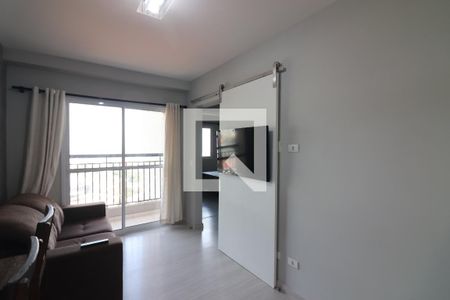 Sala  de apartamento para alugar com 2 quartos, 54m² em Vila Aurea, São Bernardo do Campo