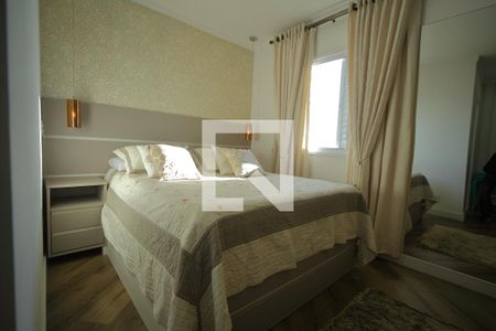 Suíte  de apartamento à venda com 3 quartos, 107m² em Baeta Neves, São Bernardo do Campo
