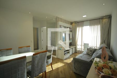 Sala  de apartamento à venda com 3 quartos, 107m² em Baeta Neves, São Bernardo do Campo