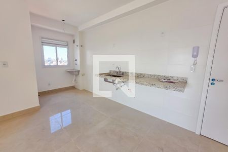 Cozinha e Área de Serviço de apartamento à venda com 2 quartos, 69m² em Parque das Nações, Santo André