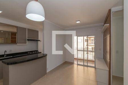 Sala de Estar/Jantar  de apartamento para alugar com 2 quartos, 59m² em Jardim Nossa Senhora de Fatima, Hortolândia