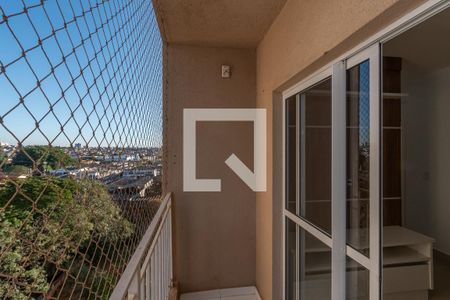 Varanda Sala de Estar/Jantar  de apartamento para alugar com 2 quartos, 59m² em Jardim Nossa Senhora de Fatima, Hortolândia