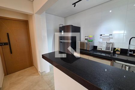Cozinha de apartamento para alugar com 2 quartos, 88m² em Vila Caiçara, Praia Grande