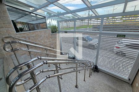 Fachada e portaria de apartamento para alugar com 2 quartos, 88m² em Vila Caiçara, Praia Grande