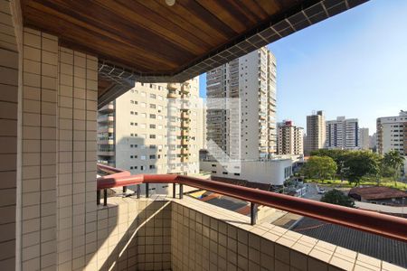 Sacada  de apartamento para alugar com 2 quartos, 87m² em Aviação, Praia Grande