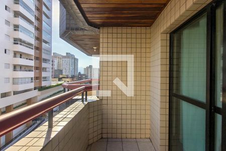 Sacada  de apartamento para alugar com 2 quartos, 87m² em Aviação, Praia Grande