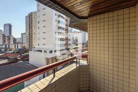 Sacada  de apartamento para alugar com 2 quartos, 87m² em Aviação, Praia Grande