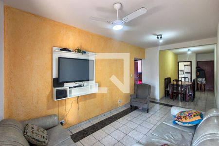 Sala de apartamento para alugar com 2 quartos, 87m² em Aviação, Praia Grande