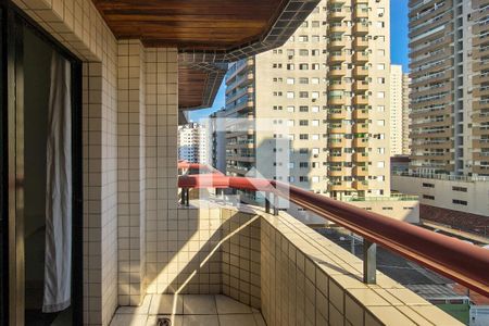 Sacada  de apartamento para alugar com 2 quartos, 87m² em Aviação, Praia Grande