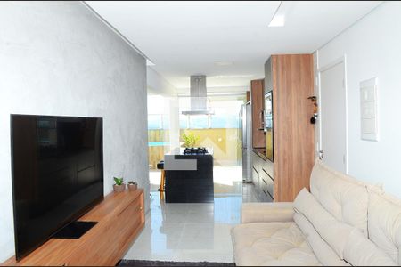 Sala de apartamento à venda com 2 quartos, 100m² em Novo Horizonte, Belo Horizonte