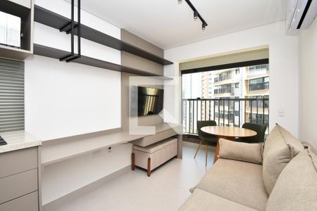 Sala  de kitnet/studio para alugar com 1 quarto, 27m² em Pinheiros, São Paulo