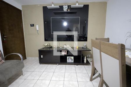Sala de apartamento para alugar com 2 quartos, 49m² em Conjunto Residencial Planeta, Santo André
