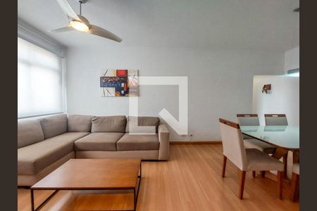 Sala de apartamento à venda com 2 quartos, 74m² em Campo Belo, São Paulo