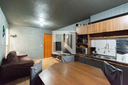 Sala - Cozinha de apartamento à venda com 2 quartos, 50m² em Fátima, Canoas
