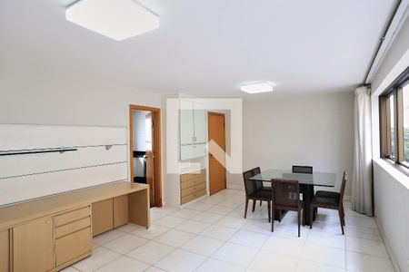 Sala de apartamento para alugar com 3 quartos, 107m² em Funcionários, Belo Horizonte